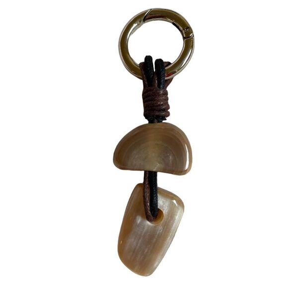 NEW Eco-Friendly Key Chain Handmade by South American Artisans Unisex Neutral - Picture 1 of 14